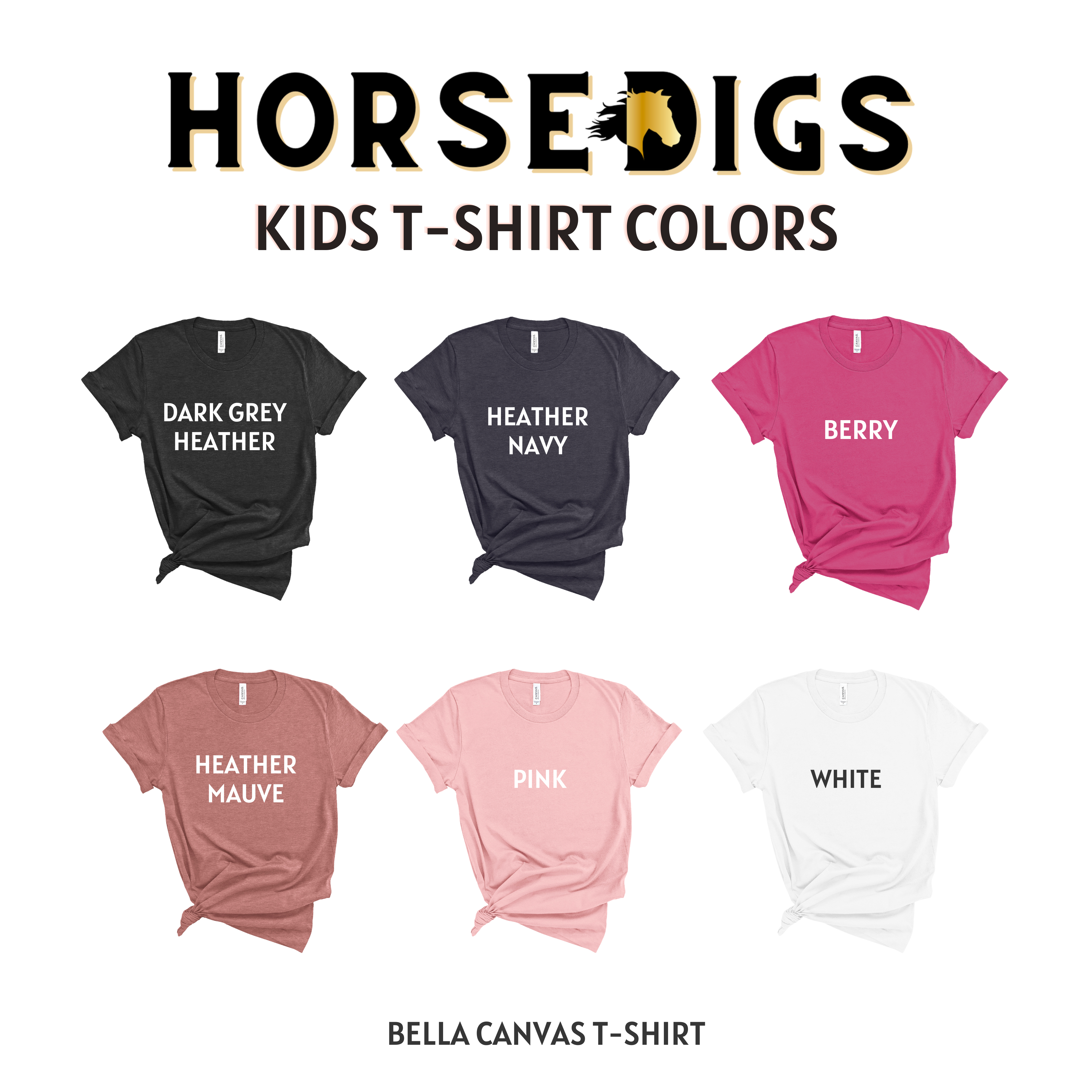 Kids T-Shirt Colors